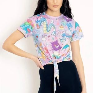 Blackmilk Pokémon Dream Front Tie Tee